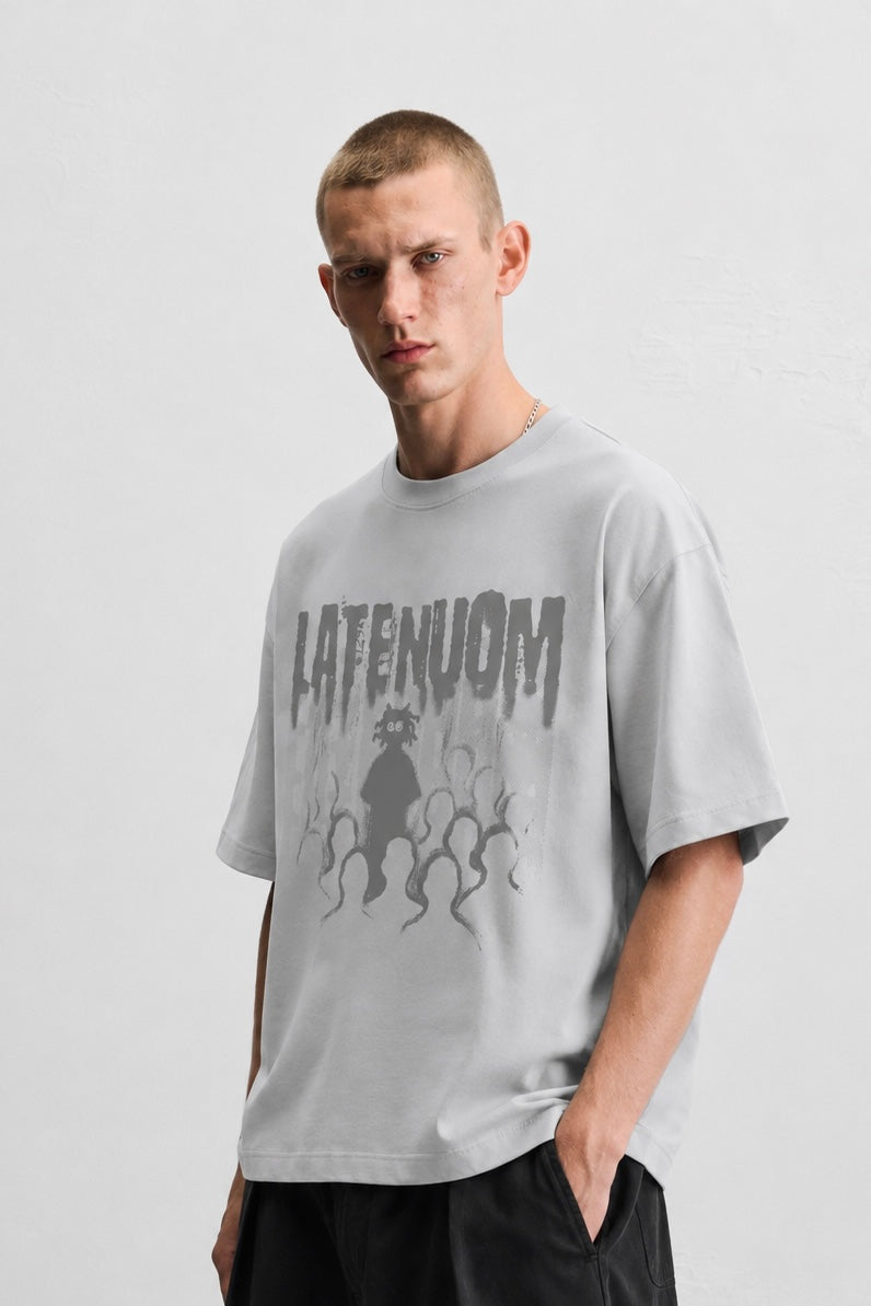 LATENOOM – Lost in the Crowd Gray  (Box Fit )