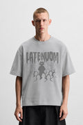 LATENOOM – Lost in the Crowd Gray  (Box Fit )