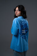 TEES LATENUOM Wild Driving Baby blue
