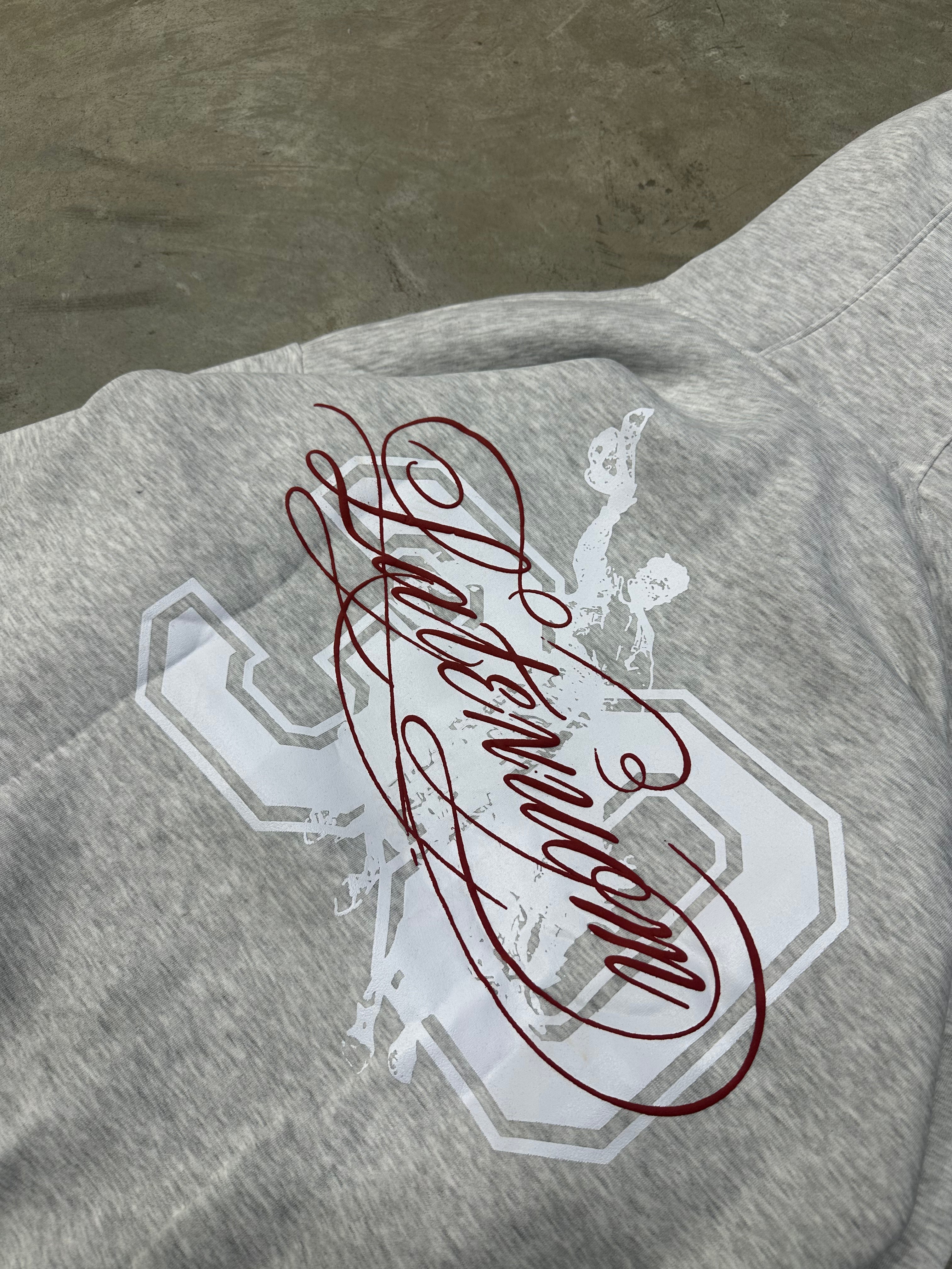 Heritage Script Hoodie – Grey