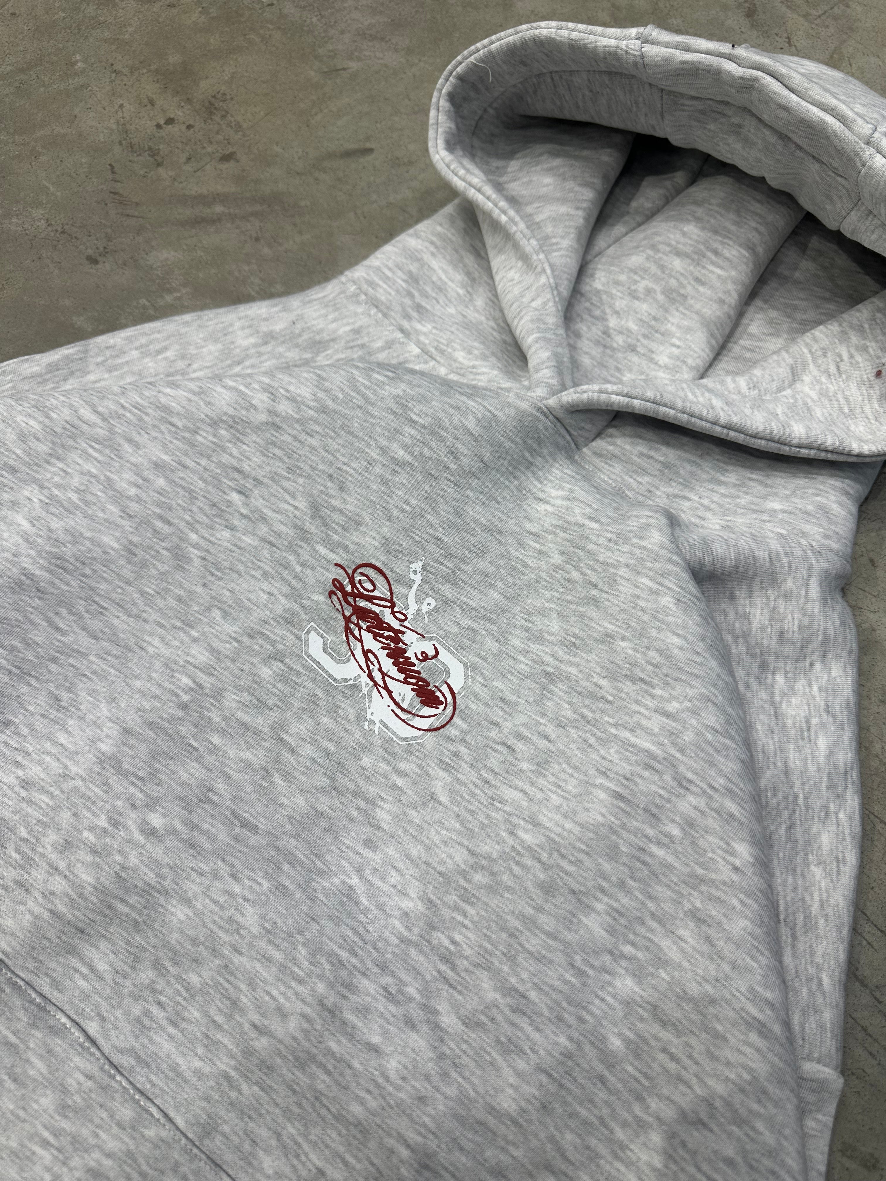 Heritage Script Hoodie – Grey
