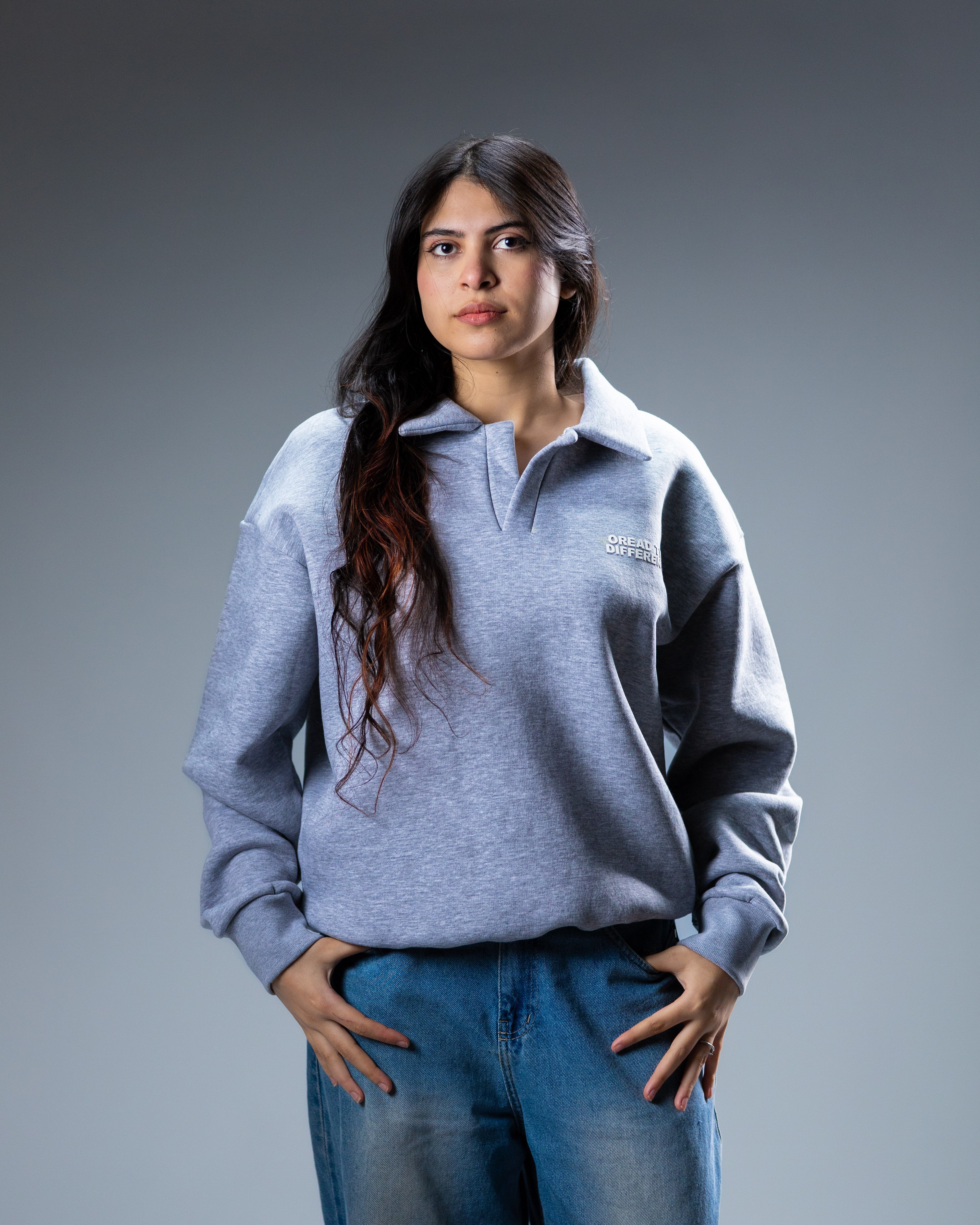 Polo Hoodie OREAD THE DIFFERENCE