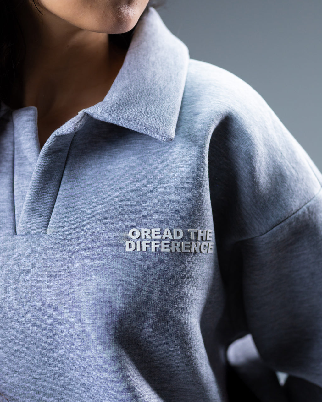Polo Hoodie OREAD THE DIFFERENCE