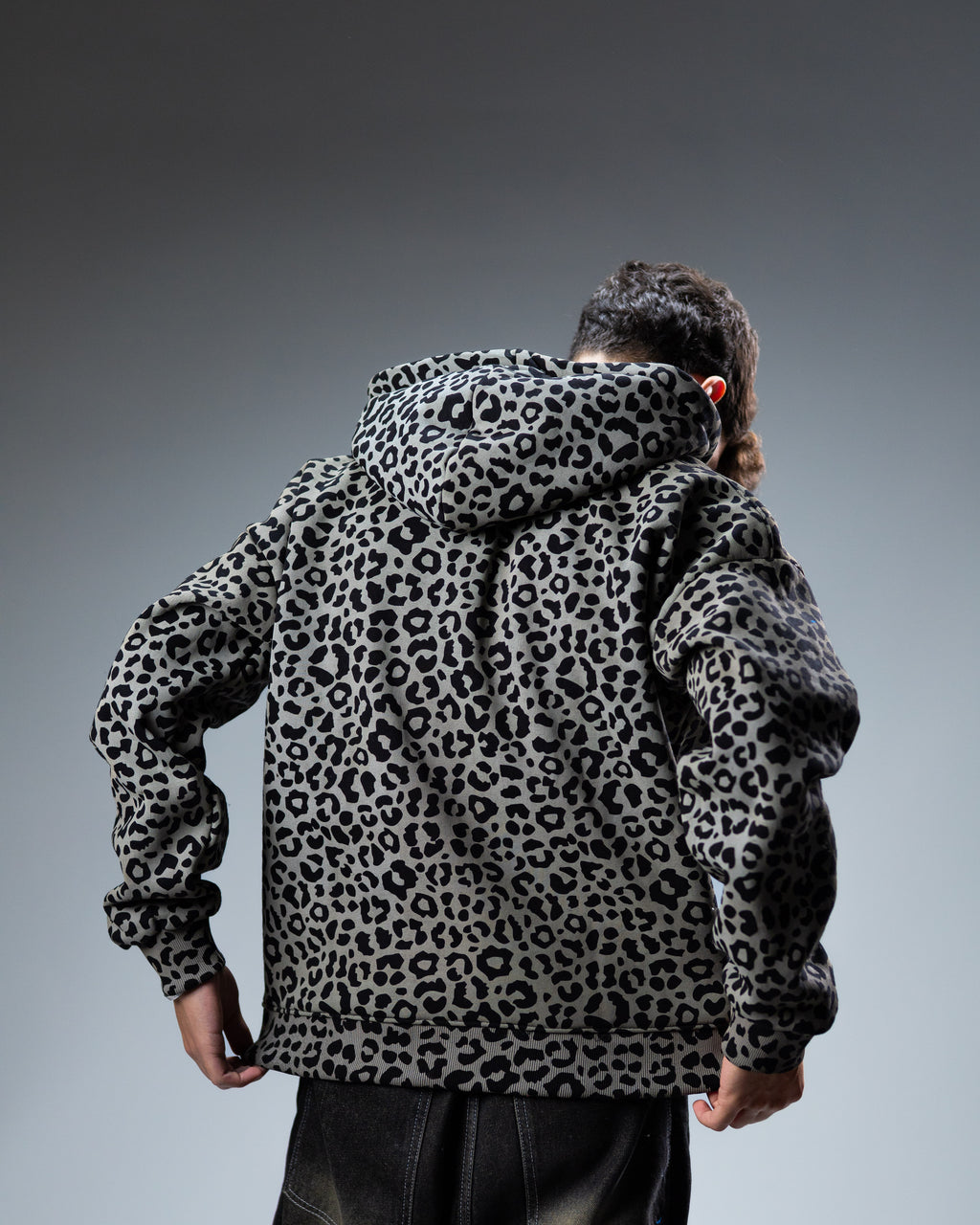 Hoodie Zipper SILVER TIGER