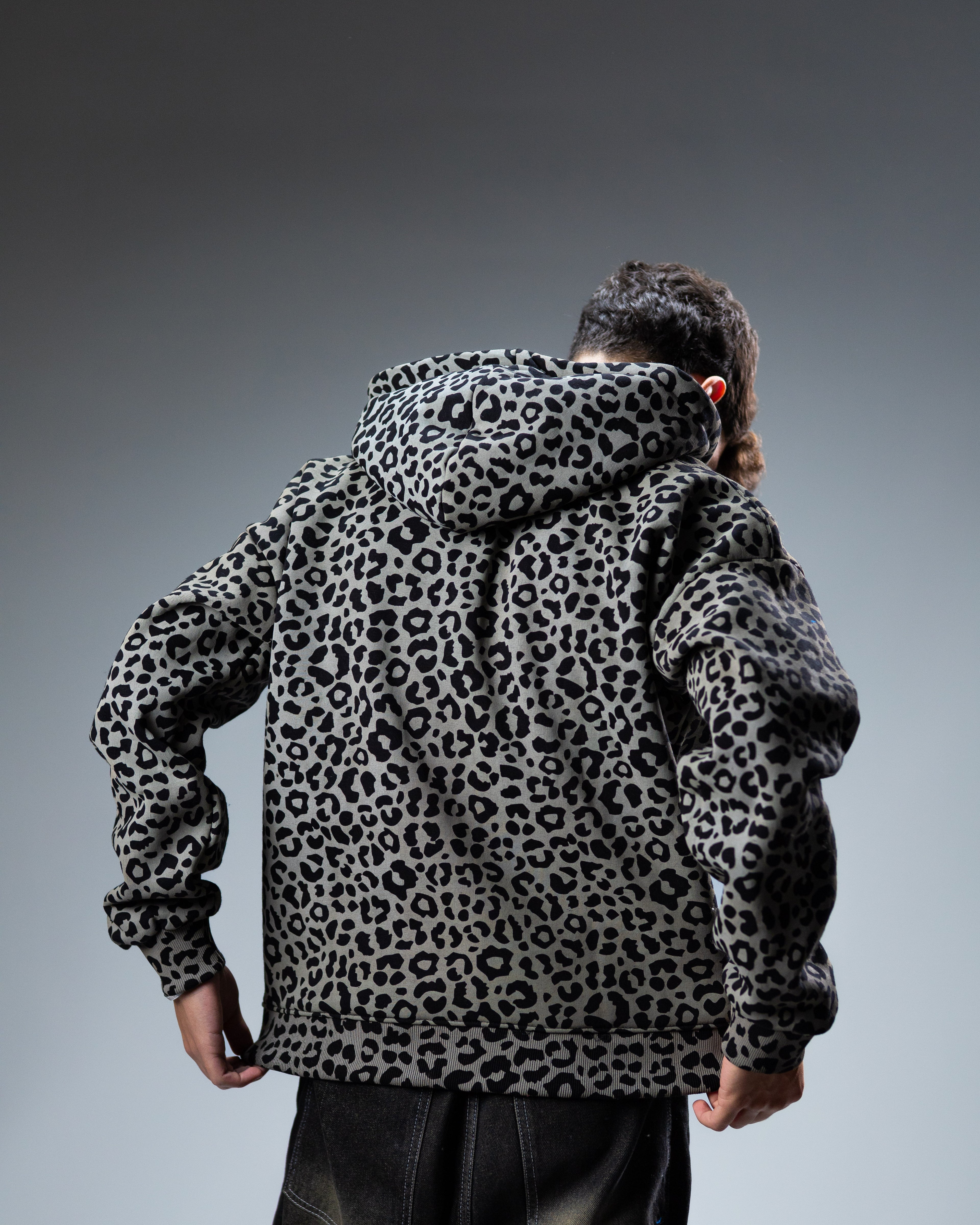 Hoodie Zipper SILVER TIGER